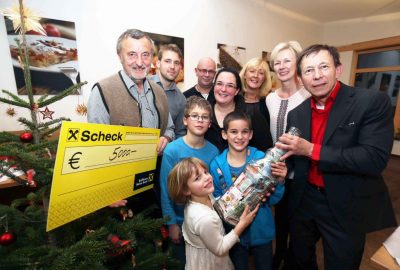 Wirtshaus im Wienerwald spendet 5000 Euro